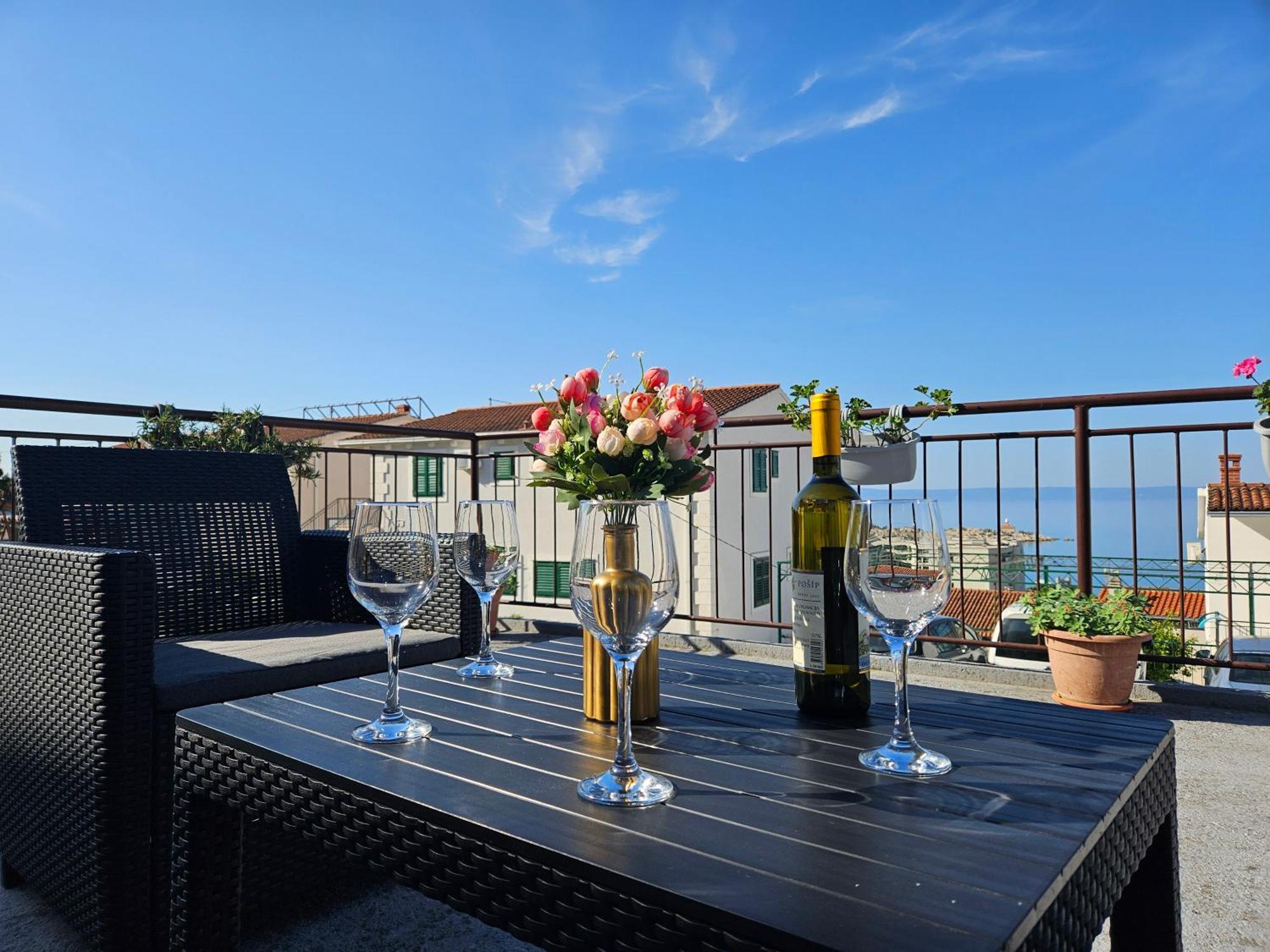 Apartments Brkulj Makarska Eksteriør billede
